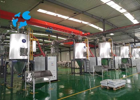 macchina più asciutta dell'aria calda industriale 750kg/H per fibra chimica