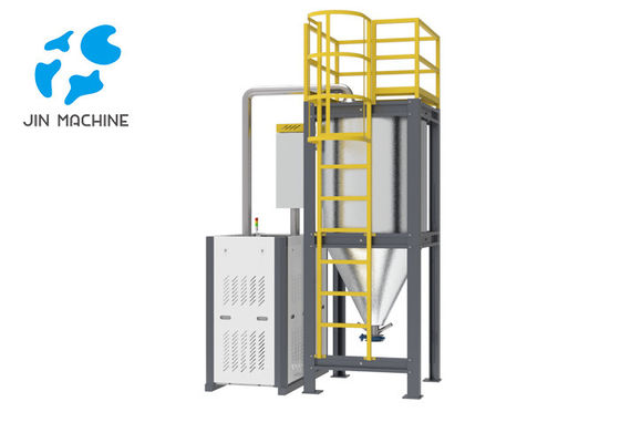 Essiccatore verticale dell'aria calda del basso consumo energetico 650kg/h per plastica